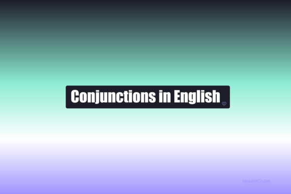 Conjunctions in English